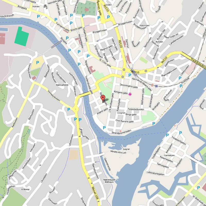 Fredrikstad map